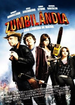 Download Filme Zumbilândia – DVDRip Dublado Na comédia de horror Zumbilândia as últimas pessoas não-zumbis dos EUA, Columbus, Tallahassee, Wichita e Little Rock se unem a contragosto para tentar escapar dos zumbis famintos e aí se forma a confusão,