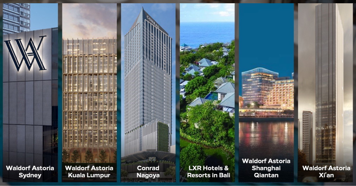 Hilton Signs Six New Luxury Hotels in Asia Pacific