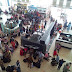 Photos of stranded  passengers at the airport due to fuel scarcity