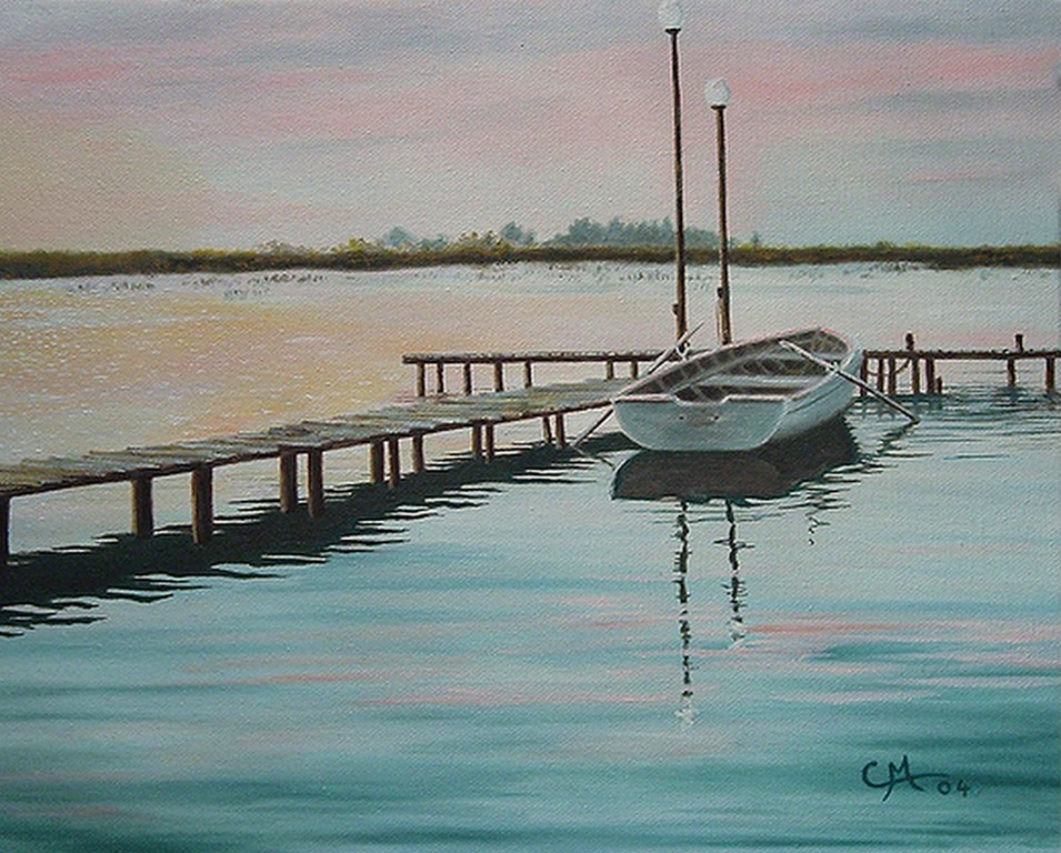 Pintura Moderna y Fotografía Artística : PINTURAS REALISTAS DE PAISAJES  MARINOS