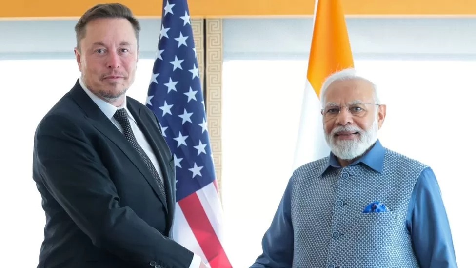 Modi in US Elon Musk Says Tesla To Come To India As Soon Aas Possible