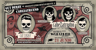 Concierto de Gut Derby y Cabezatrueno en Wurlitzer Ballroom