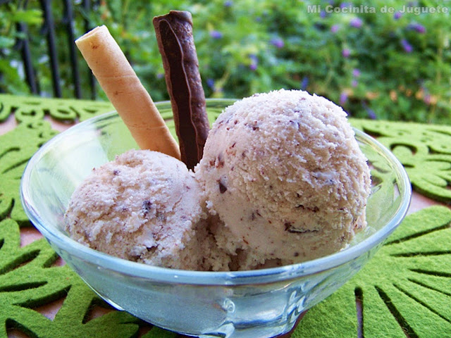 Helado de Stracciatella