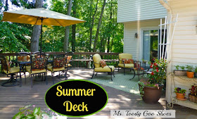 Summer Deck: My Happy Place  --- by Ms. Toody Goo Shoes