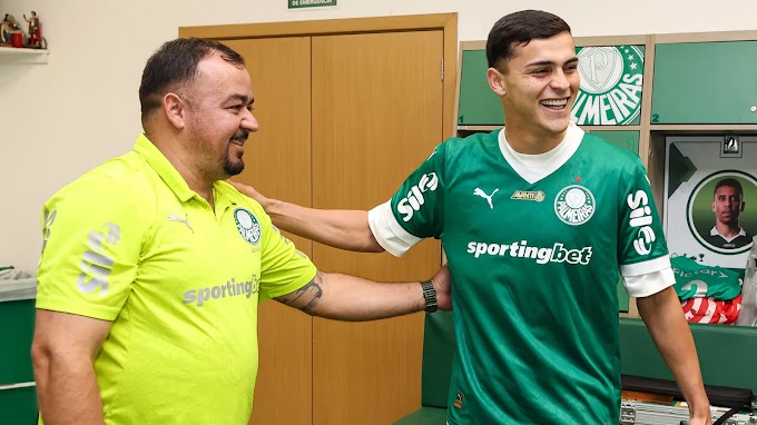 Ramón Sosa faz elogios ao Allianz Parque e revela ansiedade por estreia no Palmeiras