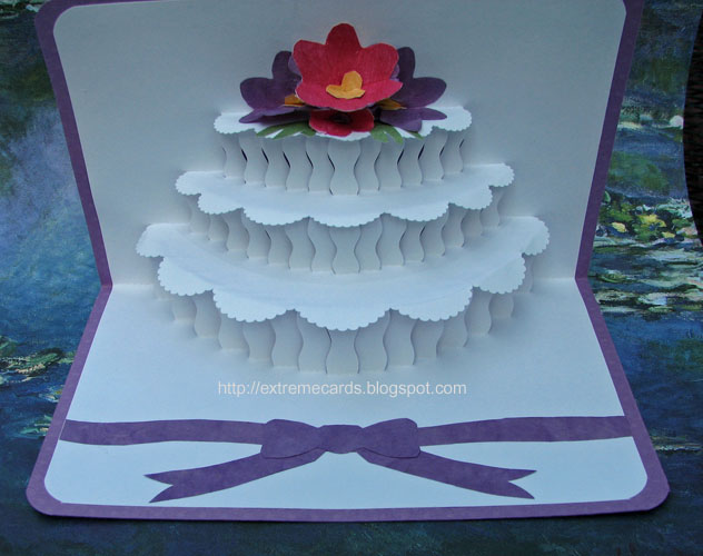 Download Three Tier Pop Up Wedding Card