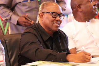 Presidential candidate of the Labour Party LP Peter Obi at the Party's National Retreat in Abuja