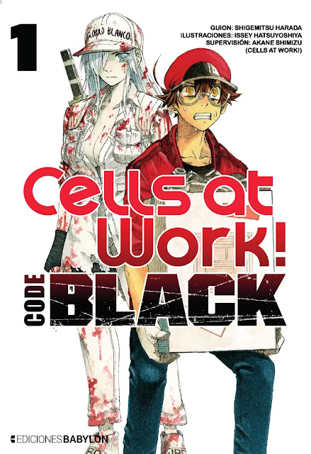 Review del manga Cells at Work! Code Black Vol.1 de Shigemitsu Harada y Ikuta Hatsuya - Ediciones Babylon