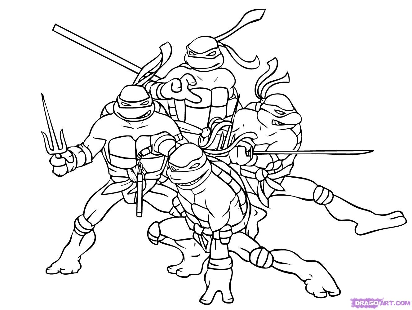 Ninja Turtle Coloring Pages Free Printable Pictures Coloring Wallpapers Download Free Images Wallpaper [coloring876.blogspot.com]