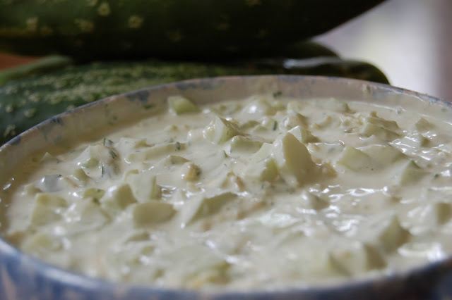 Cucumber Spread. Seasonal Recipe. Summer Recipe. Cucumber Recipe.