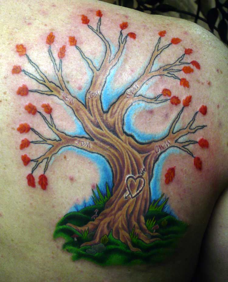 tree tattoo