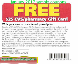 Free Printable Cvs Pharmacy Coupons