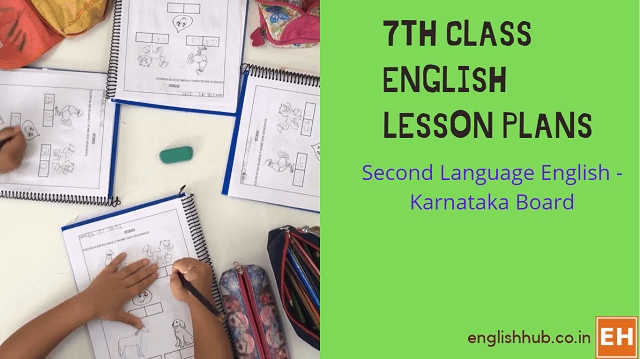 7th Class Second Language English Session/Lesson Plans