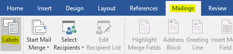 Cara Praktis Membuat Format Label Undangan di MS Word Cara Membuat Format Label Undangan di MS Word