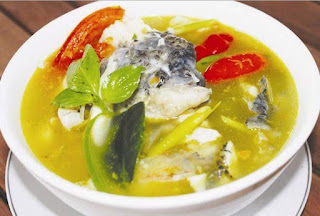 Resep cara masak sup gurame asam seger