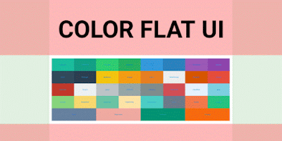 Memasang Widget Color Picker Flat UI Di Blog