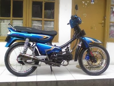 5 Tampilan Wah Modifikasi Motor Legenda Variasi Motor 