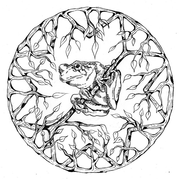 Free Coloring Media   Source  Free Coloring Pages Mandala On Abstract  Coloring Pages For Adults