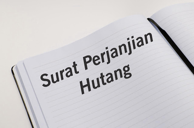 surat perjanjian hutang piutang lengkap