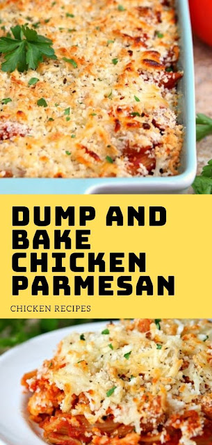 Dump and Bake Chicken Parmesan, Dinner Recipes Healthy, Dinner Recipes Easy, Dinner Recipes For Family, Dinner Recipes Vegan, Dinner Recipes For Two, Dinner Recipes Crockpot, Dinner Recipes Chicken, Dinner Recipes With Ground Beef, Dinner Recipes Date Night, #chicken #parmesan #casserole #dumpandbake #dinner #recipes