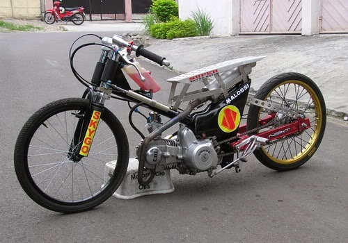 Gambar Modifikasi Motor Drag Terkeren