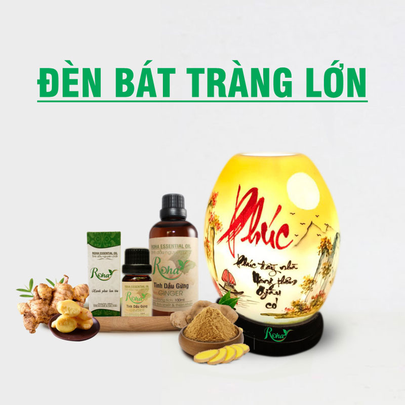 Đèn Xông Tinh Dầu Bát Tràng Lớn