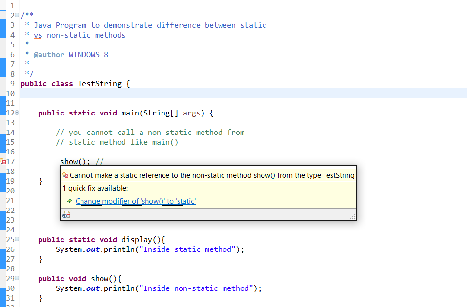 Java67 10 Things About Static Keyword Static Variable And Static Method In Java Java67 10 Things About Static Keyword Static Variable And Static Method In Java