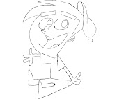 #7 Timmy Turner Coloring Page