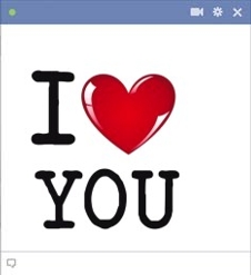 I Love You - Facebook Emoticons