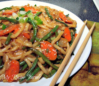 Thai Satay Udon Noodles!