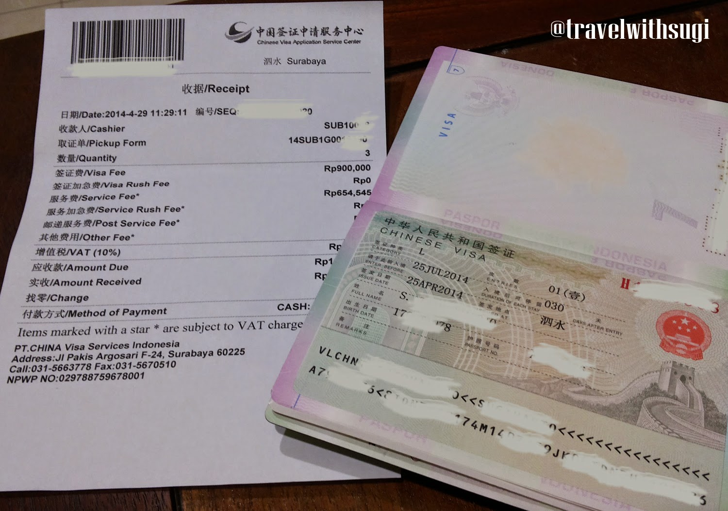 Travelwithsugi: CHINA VISA: cara gampang pengajuan visa 