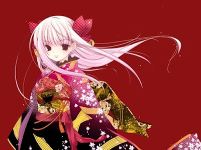 Gambar Wallpaper Anime Jepang Berambut Pink Cantik 905
