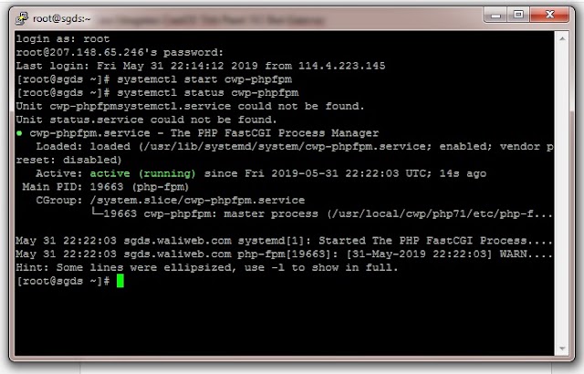 Cara Mengatasi CentOS Web Panel 502 Bad Gateway