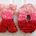 How to hugs and kisses valentine's day wreath