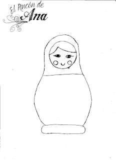 Matrioshka aplicada a una camiseta