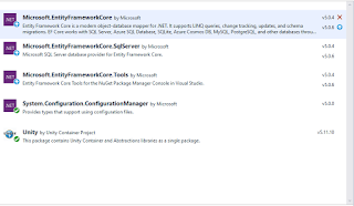 Getting Started With Unity IoC Container  In .NET Core Using Entity Framework Core ORM And SQL Server