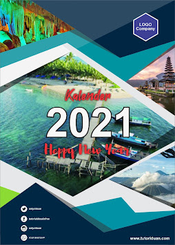 Desain Kalender Duduk 2021 Dengan CorelDraw