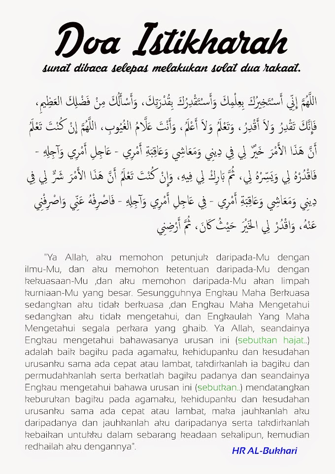 Istikharah Dan Istisyarah Bagaimana Mengenai Jodoh Pilihan Tuhan