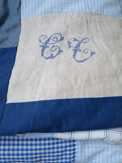 le patchwork bleu - papillottes.blogspot.com