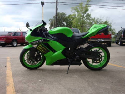 Another Black Kawasaki Ninja ZX6r Monster Energy Another Black Kawasaki Ninja ZX6r Monster Energy