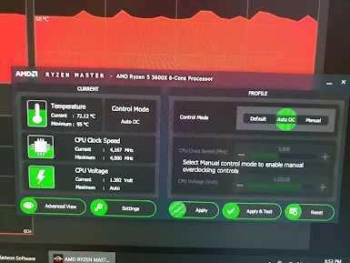 Ryzen master CPU