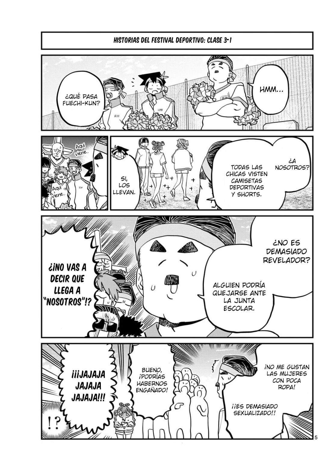 Komi-san Wa Komyushou Desu Manga 432 Español - Manga Online