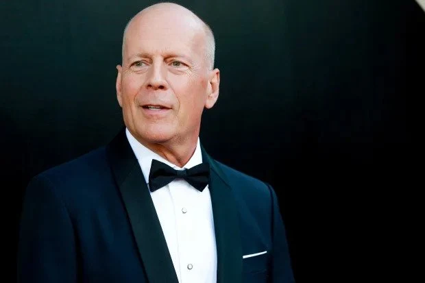 The actor Bruce Willis diagnosed with dementia