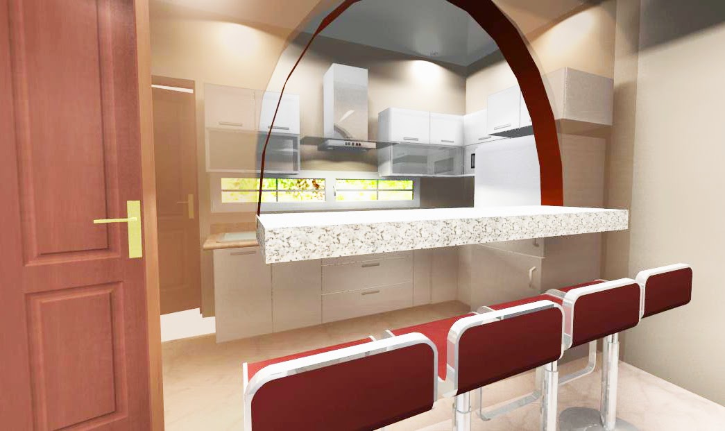 Cocinas modernas en M\u00e9xico DF  Dise\u00f1o y decoraci\u00f3n de interiores departamentos peque\u00f1os y casas 