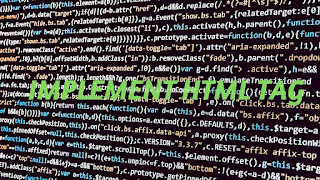 implement html tag in website
