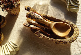 Artisanat français - Vaisselle et couvert bois - ©lovmint