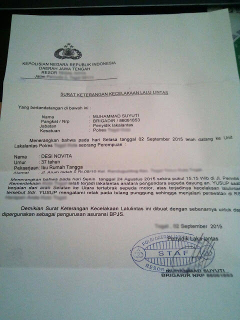 Contoh Surat Kuasa Untuk Laporan Polisi - Contoh Surat 