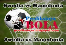 Swedia vs Macedonia 