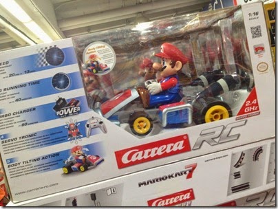 Carrera Mario Kart with controller