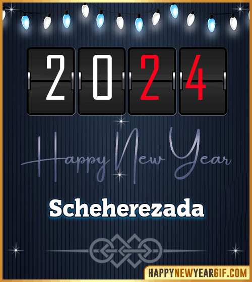 Happy New Year 2024 images for Scheherezada